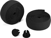 2pcs ycle Handlebar ES Soft Road Bike Handlebar Band Breathable Cycling Handlebar Belt EVA Bar e ycle Horns Belt Bike Anti-Slip Shockproof Wrap Riding Equipment Black 2pcs