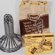 New VTG Set of 4 Tyson Spanek Vertical Roasters for Rock Cornish Game Hens 1981