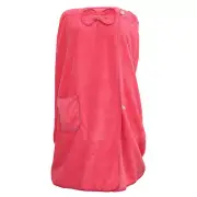 Shower Bath Wrap Towel for Women Adjustable Bath Wrap with Pocket