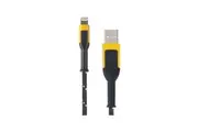 Dewalt Charging Cable Reinforced With Kevlar Lightning To Usb 1 2m