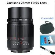 7artisans 25mm F0.95 Large Aperture L Mount Lens for Leica Panasonic L TL Camera