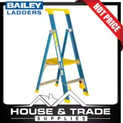 Bailey Ladders Platform Stepladder 3 Step 0.86m 150kg Pro FIBERGLASS FS10721