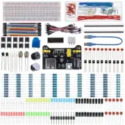 37 Values 480 Pcs Electronics Component Fun Kit with Power Supply Module, Jum...