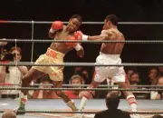 Chris Eubank of Great Britain Michael Watson of Great Britain exch- Old Photo