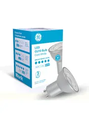 GE 4.9W LED GU10 Globe in Cool White