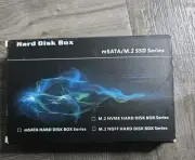 Hard Disk Box mSata/M.2 SSD Series Portable