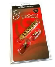 Grover Gold UNSLOTTED Nashville TOM Bridge for USA Gibson Les Paul/SG® 521G
