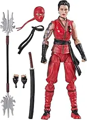 GI JOE Classified Series #124, Kim Jinx Arashikage, Collectible 6 Inch Ninja Action Figure with 7 Accessories