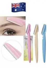 3pcs Shaver Eyebrow Razor Trimer Facial Razor Blade Shaper Face Trimer Women
