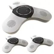 Bluetooth Conference Speaker with Microphone, 3 Pack Portable Wireless Speaker f