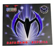NECA Batman Beyond Blue Batarang Prop Replica w Light Up Wings 1:1 Scale Sealed