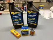 Tune Up Kit Oil Filter Spark Plug Change Fire Power Yamaha YFZ450 450 2007-2017