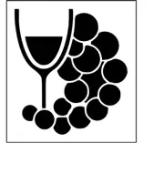 Stencils N Stuff WINE GLASS & GRAPES Stencil Template Paint Airbrush YOU CHOOSE