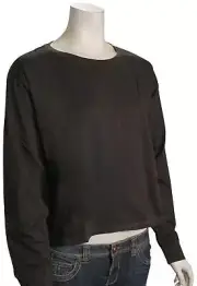 Rip Curl Plains LS T-Shirt - Washed Black - New