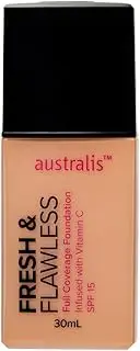 Australis Fresh & Flawless Full Coverage Foundation - Bare Beige
