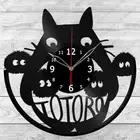 Vinyl Clock Totoro Vinyl Record Wall Clock Home Art Decor Handmade 2540