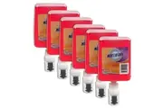 6PK Northfork 0.4ml Liquid Gentle Foaming Hand Wash Care Soap Cartridge Orange