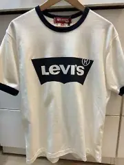 COMME des GARCONS JUNYA WATANABE MAN x Levis T-shirt WHITE,Medium, Made In Japan