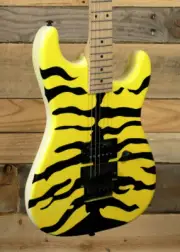 ESP LTD George Lynch GL-200MT Electric Guitar Yellow W/ Tiger Graphic