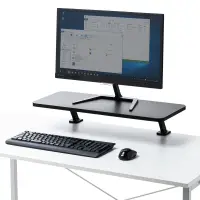 在飛比找樂天市場購物網優惠-顯示器底座電腦增高臺桌面收納置物架子護頸支架卡夾式