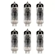 Brand New Current Matched Sextet (6) Electro-Harmonix EL84 6BQ5 Vacuum Tubes