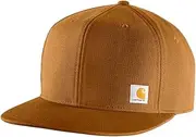 [Carhartt] Mens Firm Duck Flat Brim Cap