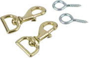 EVH Eddie Van Halen Signature Strap Clasps Set with Eye Hooks