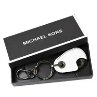 在飛比找ETMall東森購物網優惠-MICHAEL KORS 男款 防刮皮革套開瓶器鑰匙圈禮盒-