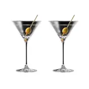 Cellar Premium Premium 2 Piece Martini Glass Set 210ml Cellar