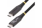 StarTech.com 50cm (1.6ft) USB4 Cable, USB-IF Certified USB-C Cable, 40 Gbps, 240W, 8K 60Hz, Compatible w/Thunderbolt/USB 3.2 Ports - 1.6ft/50cm USB4