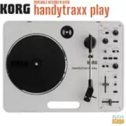 KORG handytraxx play Portable Record Player All-in-One DJ Turntable