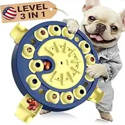KADTC Dog Puzzle Toys Advanced Brain Mental Stimulation Interactive Treat Puzzles Mind Boredom Games Level 3 in 1 for Small/Medium/Large Smart Dogs Puppy Mentally Stimulating Cognitive Enrichment AU
