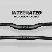 Carbon Fiber Bicycle MTB Handlebar Mountain Bike Riser/Flat Handlebars For Stem