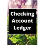 CHECKING ACCOUNT LEDGER: 6 COLUMN PAYMENT RECORD, RECORD AND TRACKER LOG BOOK, PERSONAL CHECKING ACCOUNT BALANCE REGISTER, CHECKING ACCOUNT TRA