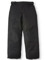 SWISS TECH Unisex Solid Black Winter Ski Snow Pants, Sizes: 4-5 6-7 NWT