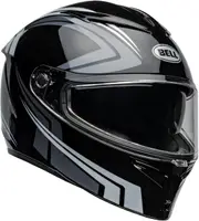 Bell Lithium Jetstream, full face helmet , color: Black/Silver , size: XL