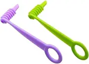 1Pc Green Spiral Slicer Blade Hand Slicer Cutter Potato Cucumber Vegetables Spiral Knife Kitchen Accessories Tool,Manual Spirals Screw Slicers Peelers Kitchen and Dining,Graters,Peelers and Slicers