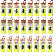 24-Pack Fruit Fly Trap,Reusable Fly Catcher Set,Super Sticky Fly Paper,Suitable for Indoor Trap Flies,Gnats,Non-Toxic & Effective