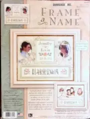 Dimensions Special Day Wedding Frame A Name Counted Cross Stitch KIT 10" x 8"