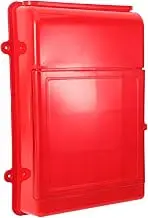 Yardwe Outdoor Wall Mounted Mailbox Simple Rainproof Letter Box for Garden Use Lightweight Design for Daily Correspondence Durable Sturdy Construction Easy Installation