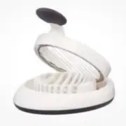 GoodCook Classic Egg Slicer with Stainless Steel Wires White Control Grip NonSli