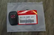JDM Red H Type R Key Fob Case Back Cover FIT CIVIC ACCORD FA5 FG2 FB6 CRZ OEM