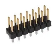 Pack of 67996-114HLF Connector Header Through Hole 14 position 0.100" (2.54...