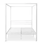 Zinus Double Canopy Bed Frame High Four Poster Platform