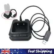 Walkie-talkie Battery Charger Portable USB Charging Adapter for Baofeng UV-9R