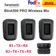 DHL Saramonic Blink 500 Blink500 Pro Wireless Lavali Microphone w/ Charging Case
