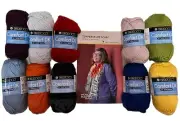 Temperature Knit Scarf Kit DIY From One Big Happy Yarn Co. + Pattern Booklet FUN