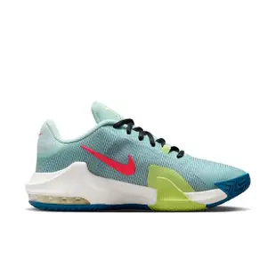 【NIKE 耐吉】籃球鞋 男鞋 運動鞋 包覆 緩震 AIR MAX IMPACT 4 綠 DM1124-301(3B3417)