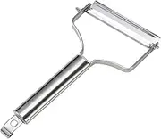 Kai Kai Kitchen DH8169 Cabbage, Julienne, Easy to Use, Diagonal Blade, Stainless Steel, Wide Peeler, Dishwasher Safe, Silver, Made in Japan