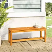 Garden Bench Garden Bench 110x35x45 cm Solid Wood Acacia